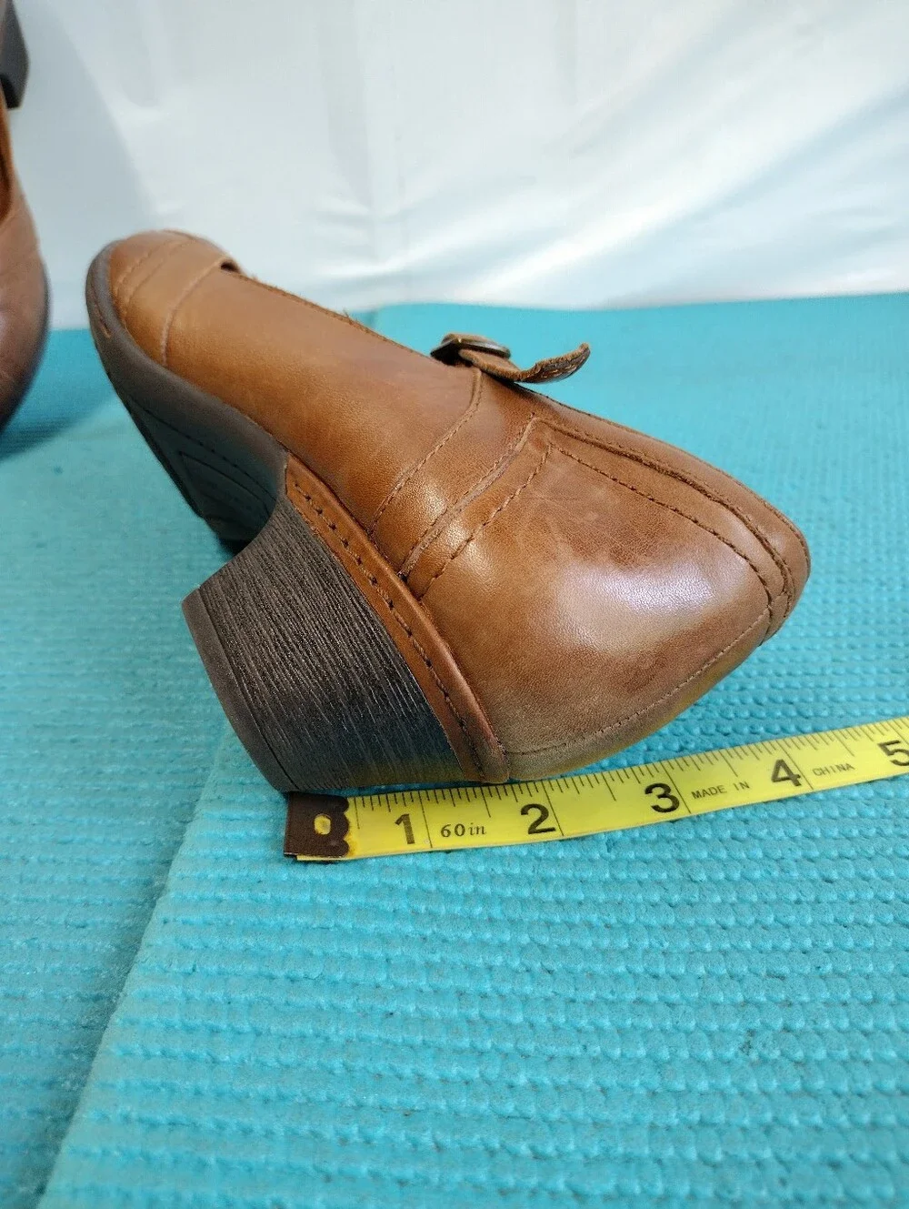 Rockport Women's Leather T-Strap Shoes Vintage Style Pump Low Heel Straps 8.5